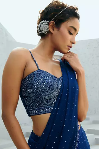 Stella pre drape saree