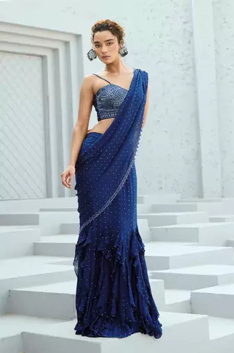 Stella pre drape saree