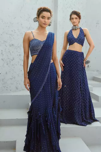 Stella pre drape saree