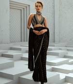 Galaxy pre drape  saree