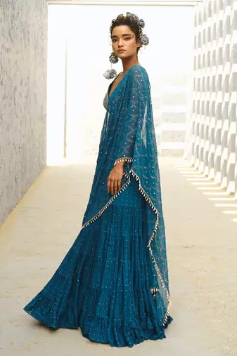 Grace pre drape saree