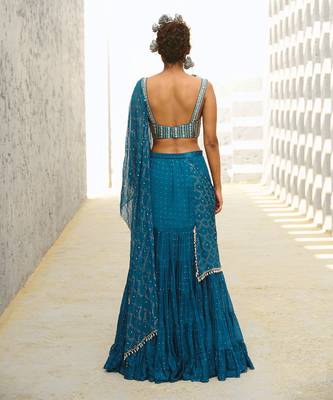 Grace pre drape saree 4
