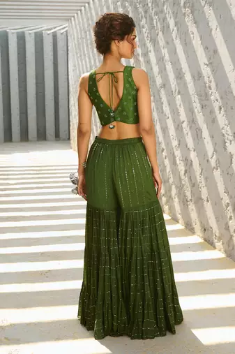 Aura flared pants set
