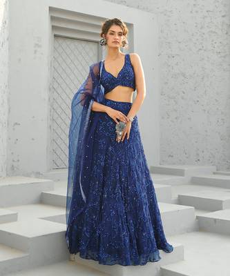 Blue Serena Skirt 1