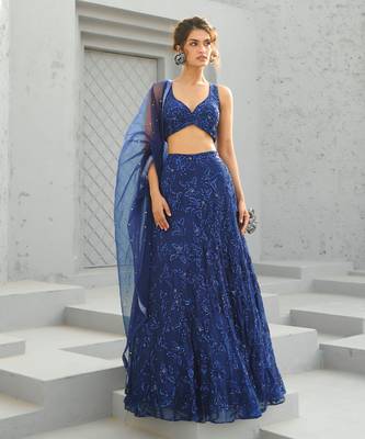 Blue Serena Skirt 2