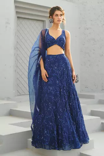 Blue Serena Skirt