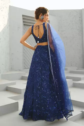 Blue Serena Skirt