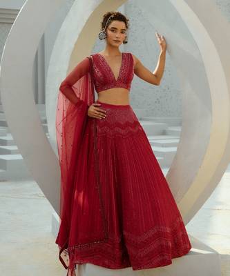 Red Alisha Skirt 2