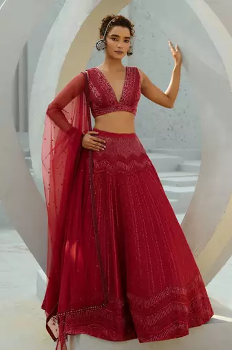 Red Alisha Skirt