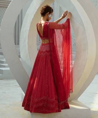 Red Alisha Skirt 3