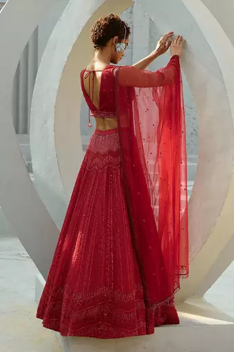 Red Alisha Skirt