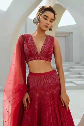 Red Alisha Skirt