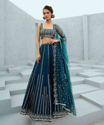 Blue Riya Skirt 1