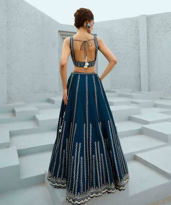 Blue Riya Skirt 3