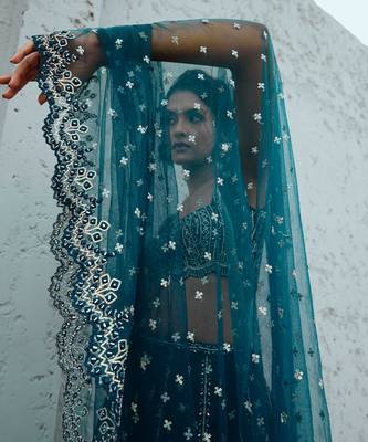 Blue Riya Skirt 4