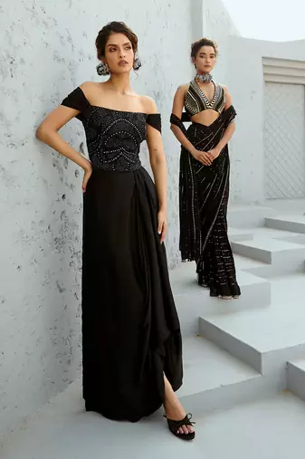 Stella corset drape  skirt