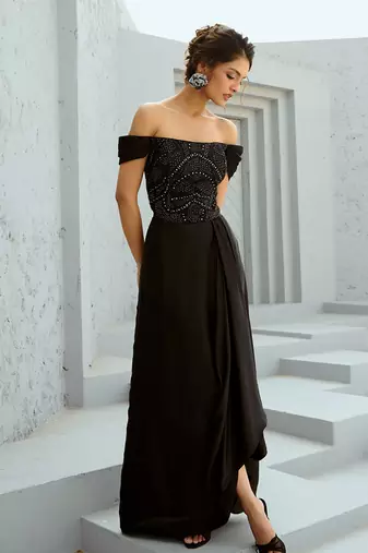 Stella corset drape  skirt