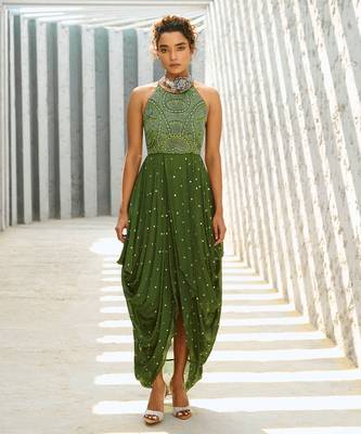 Stella cowl dress 1