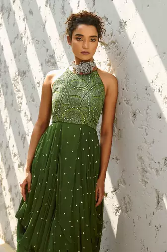 Stella cowl dress