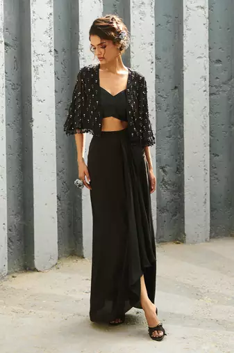 Lucy drape skirt