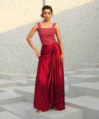 Estelle drape skirt 1