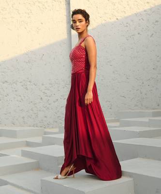Estelle drape skirt 5