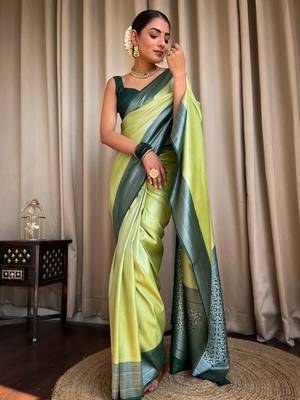 Banarasi Soft Silk blend saree 1