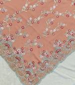 multi Georgette Saree With Thread Work