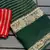 Dark-Green Color Viscose Georgette Saree