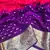 Pink-Purple Color 2D Viscose Georgette Saree 