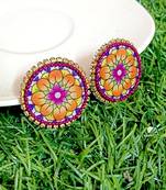 Handcrafted resin stud rs11