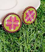 Handcrafted resin stud rs13