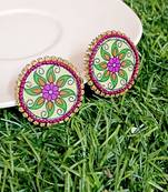 Handcrafted resin stud rs17