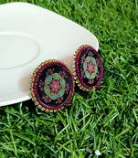 Handcrafted resin stud rs21