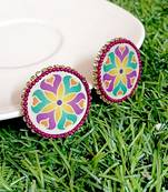 Handcrafted resin stud rs29