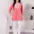 Gajri rayon fabric chikankari embroidery work formal kurti