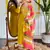 Mustard viscosee chanderi fabric ethnic partywear salwar kameez for trendy looks