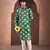 Green stylish men's kurta payjama for trendy ceremonial looks