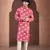 Red stylish men's kurta payjama for trendy ceremonial looks