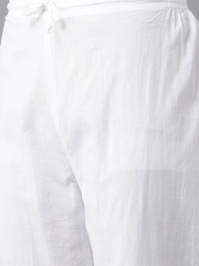 Hand embroidered red georgette lucknowi chikankari kurta set