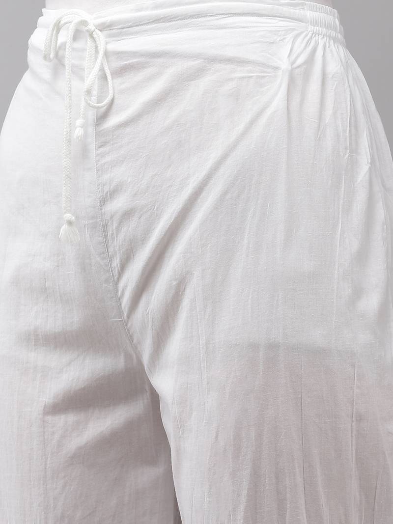 Hand embroidered mustard georgette lucknowi chikankari kurta/palazzo set