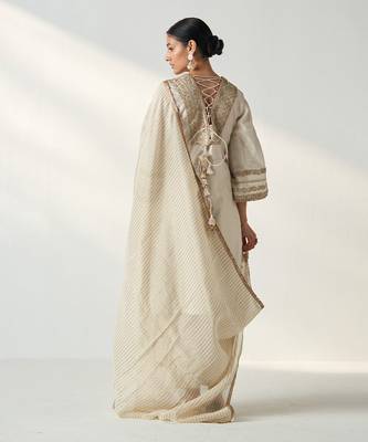 Roop ivory kurta pant set 4