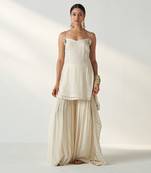 Pakhi ivory kurta sharara set