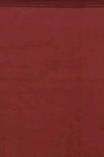 Women's Cotton lamp Embroidery saree (Maroon)