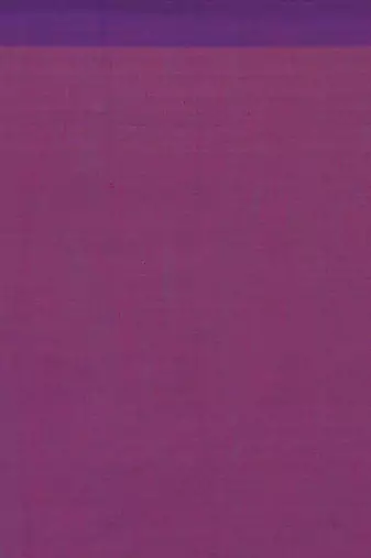 Women's Cotton lamp Embroidery saree (Violet)
