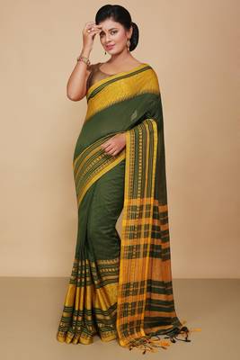 mahapar cotton saree  (Pesta) 1