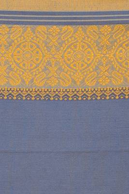 mahapar cotton saree  (Turquise) 5