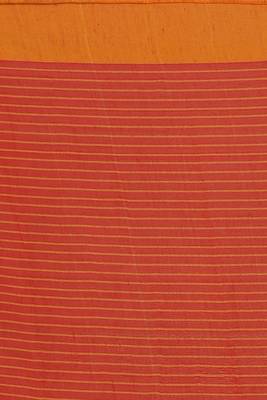 Women'S Cotton Check Sarees (Red) 5