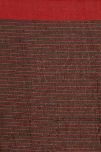 Women'S Cotton Check Sarees  (Black )