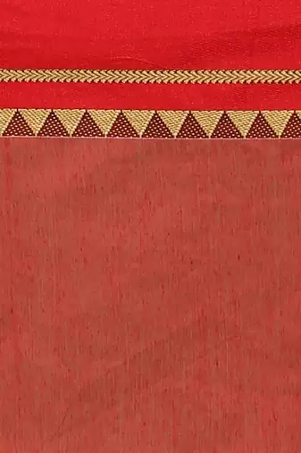 Terchi border handloom saree (Grey)